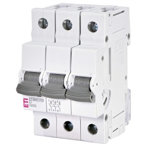 Автомат. выкл. 3п D 20А (10 кА) ETIMAT P10 "ETI"