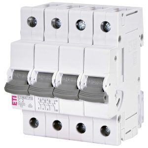 Автомат. выкл. 3п+N C 2А (10 кА) ETIMAT P10 "ETI"