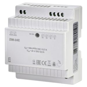 Блок питания ZIM-24E (импульсный, 24 V DC, 60 W, 2,5 A)