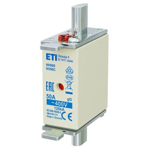Запобіжник NH-000/gG 50A 400V KOMBI