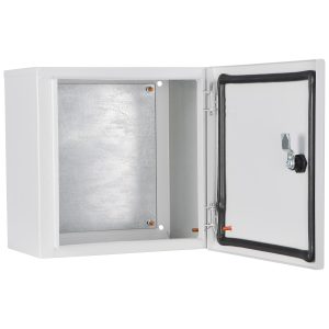 Металлический щит ЩМП Light 300x300x200 IP 54 с панелью UBox