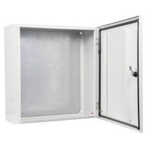 Металлический щит ЩМП Light 600x600x250 IP 54 с панелью UBox