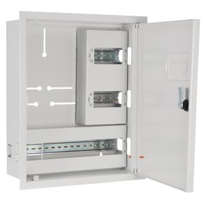 Металлический внутренний щит ЩУРв-3/27 IP31 серый Light UBox "АСКО"