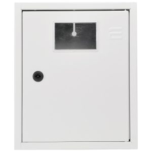 Щит металлический наружный ЩУРн-1/12 IP31 серый Light UBox "АСКО"