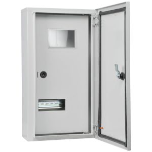 Щит металлический наружный ЩУРн-3/9 IP31 серый Light UBox "АСКО"