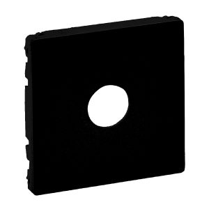 Лицева панель розетки Tv чорний матовий "Valena LIFE"
