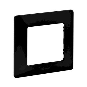 Рамка 1-а кратна Чорний матовий "Valena LIFE"