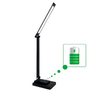 Лампа настільна 10W 500Lm Ridy-10-2-PWR чорна (1 рік) "Євросвітло"