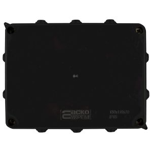 Распределительная коробка 150х110х70 IP55 (упак.10шт) UAtmo Jet Black