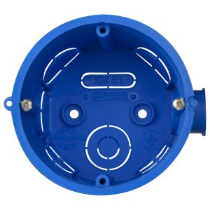 Установочна коробка КМ 01, ᴓ 65 мм, бетон,  (уп. 100шт)