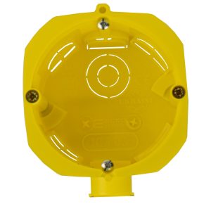 Установочна коробка  КМ 03, ᴓ 65 мм, гіпсокартон, (уп. 50шт)