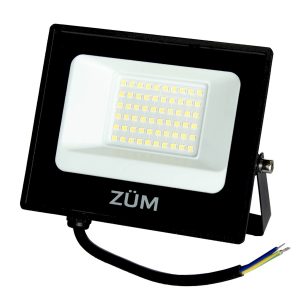 Прожектор ЛЕД   30W 6400K 2700Lm IP65 ZUM F02-30 (1 рік) "Євросвітло"