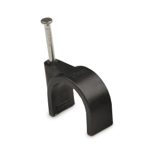 Скоба черная CHR-25 мм круглая (50 шт.)