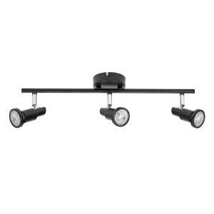 Світильник 3*3,4W 2700K 230Lm IP20 Spot GU10 чорний лампа(и) в комплекті "LEDVANCE"