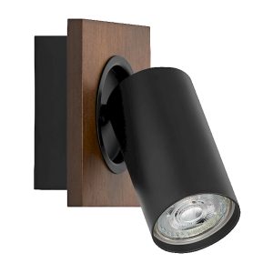 Світильник 1*3,4W 2700K 230Lm IP20 DECOR SPOT MERCURY GU10 чорний лампа(и) в комплекті "LEDVANCE"