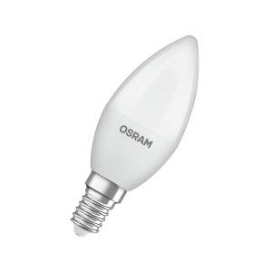 Лампа ЛЕД свічка  7.5W 2700K 806Lm E14 CL B60 230V FR (3 роки) "OSRAM"