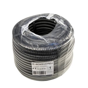 Металлорукав в ПВХ-оболочке с протяжкой d9 (50м)