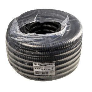 Металлорукав в ПВХ-оболочке с протяжкой d29 (25м)