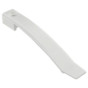 Кабельный хомут под дюбель (саморез) 135 мм, белый, РА (10 шт)