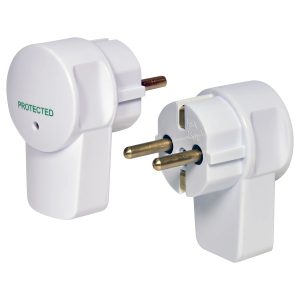 Угловая евровилка с З/К PPZW-90 с защитой белая "ЕТІ"