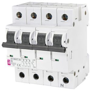 Автомат. выкл. 3п+N B 2А (10 кА) ETIMAT 10