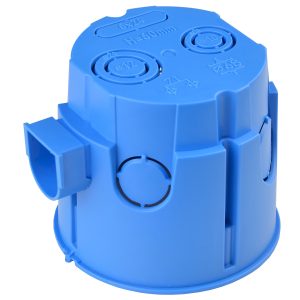 Установочна коробка поглиблена КМ 02, ᴓ 65 мм, бетон,  (уп. 50шт)