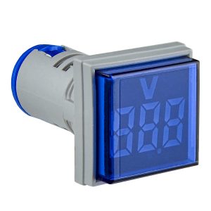 Сигнальная арматура U-ADM-V (AC) ᴓ22мм, квадратная, синяя