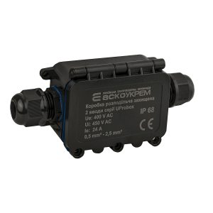 Распределительная коробка IP68 2 ввода, UProbox