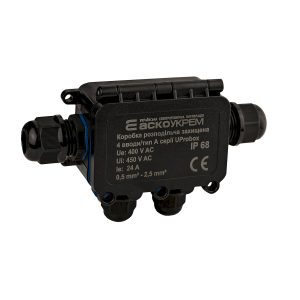 Распределительная коробка IP68 4 ввода/тип А, UProbox