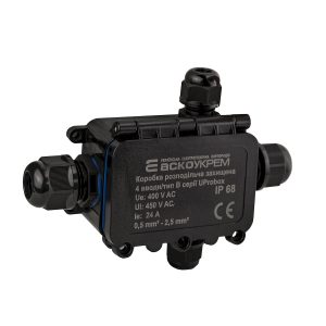 Распределительная коробка IP68 4 ввода/тип В, UProbox
