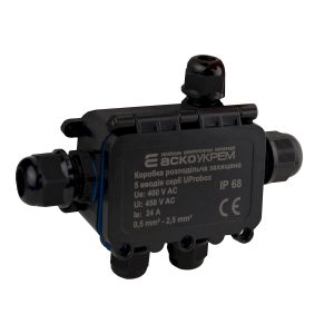 Распределительная коробка IP68 5 вводов, UProbox