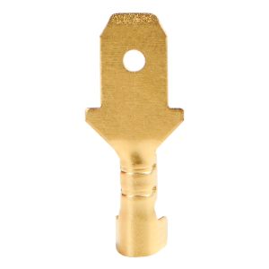 Разъемные коннекторы без изоляции (папа) DJ611 - 6,3 (100 шт.)