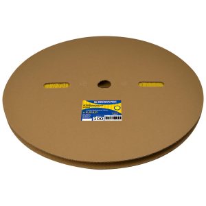 Термоусадочная трубка 8,0/4,0 (рулон 100м) желтая