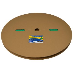 Термоусадочная трубка  8,0/4,0 (рулон 100м) зеленая