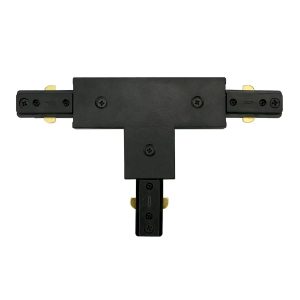 Конектор Т-подібний для шинопровода однофазного чорний