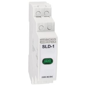 Модульный сигнальный индикатор 230V AC/DC SLD-1 зеленый