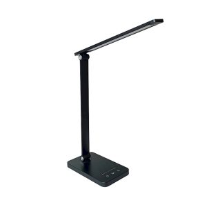 Лампа настільна  6.5W 3000K/4000K/6500K чорна PANAN DISK FOLD SQ