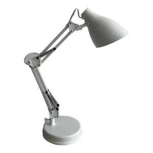 Лампа настільна PANAN CLASSIC PIXAR E27, 40Вт, біла, метал