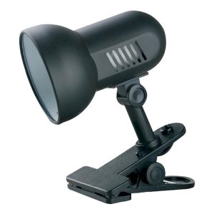 Лампа настільна кліпса PANAN CLASSIC CLIP E27, 40Вт, чорна, метал/пластик