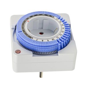 Розетка-таймер электромеханическая суточная URate STD-24 AC 230V 16A