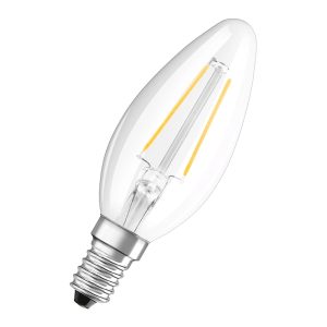 Лампа ЛЕД філаментна  6,5W 806lm 4000K E14 VALUE СL B60 230V 6X1(3 роки) "OSRAM"