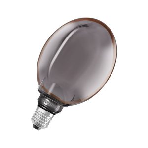 Лампа ЛЕД філаментна 4W 818 1800K 110lm 1906 Globe 130 DIM Vintage Smoke E27 4X1 OSRAM
