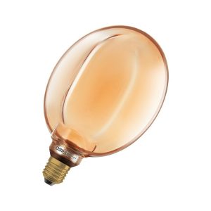 Лампа ЛЕД філаментна 4W 818 1800K 220lm 1906 Globe 183 DIM Vintage Gold E27 4X1 OSRAM