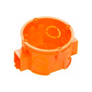 Коробка набірна мілка д/бетону SMARTBOX OC60F поліпропілен 650°С самозатухаюча