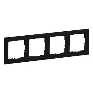 Рамка 4-а чорний Suno Legrand