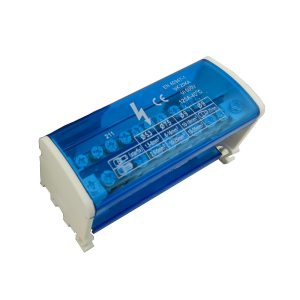 Шина «N» на DIN-рейку в корпусі ШНК2x11 синій