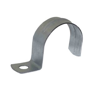 Скоба оцинкована однолапкова СОО-21 d19-21мм 14/0,8мм МР15 (50шт/пак)