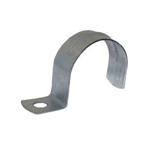 Скоба оцинкована однолапкова СОО-26 d24-26мм 14/0,8мм МР20/22 (50шт/пак)