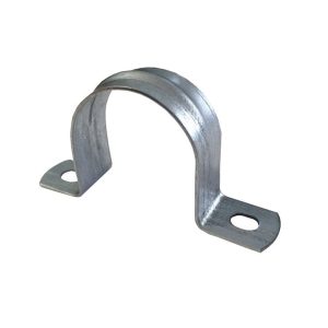 Скоба оцинкована дволапкова СОД-26 d24-26мм 14/0,8мм МР20/22 (50шт/пак)