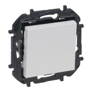 Кнопка 2-мод. внутр. 6А автоматичні клеми NILOE STEP білий